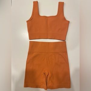 Orange matching set